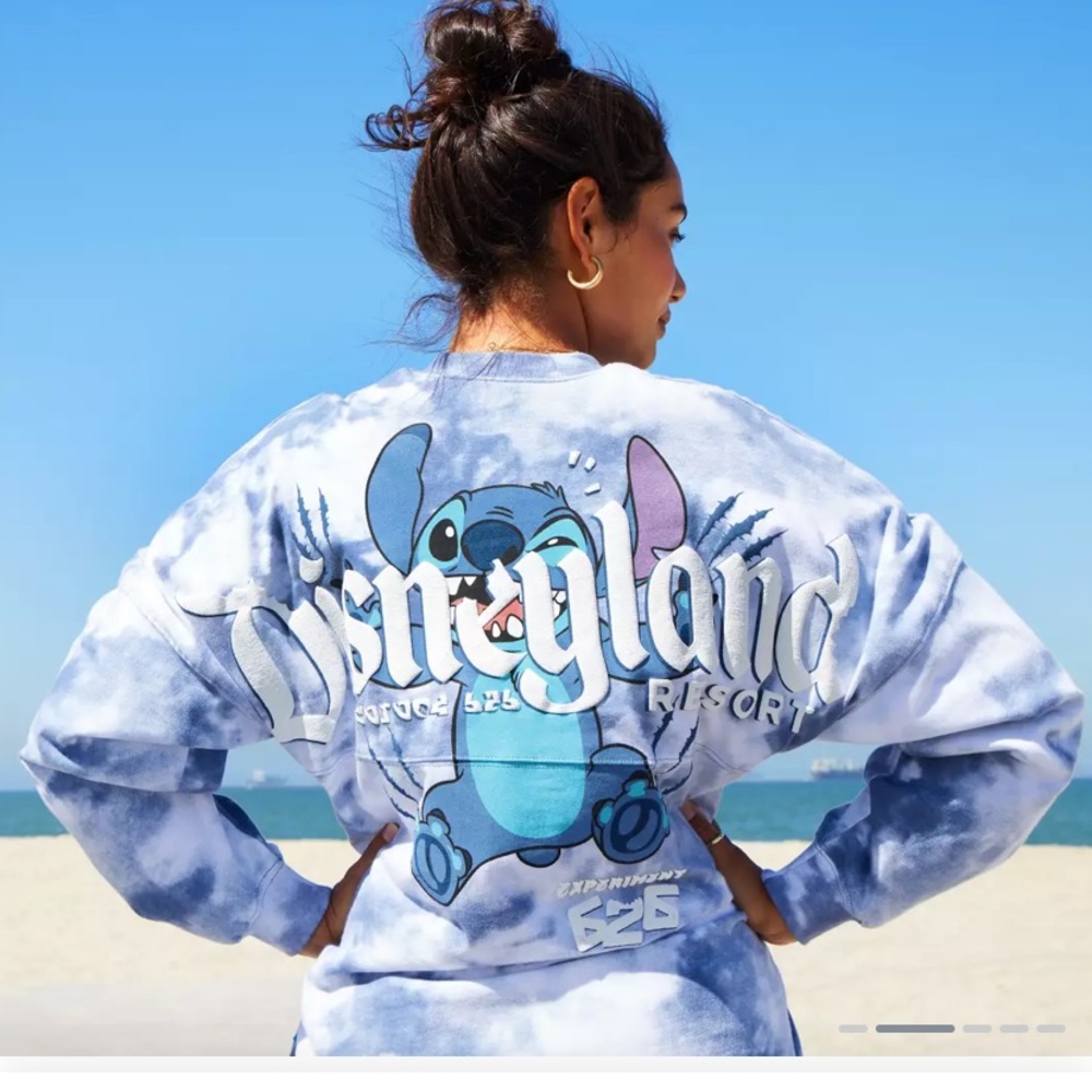 Stitch Tie-Dye Spirit Jersey for Adults – Disneyland XS